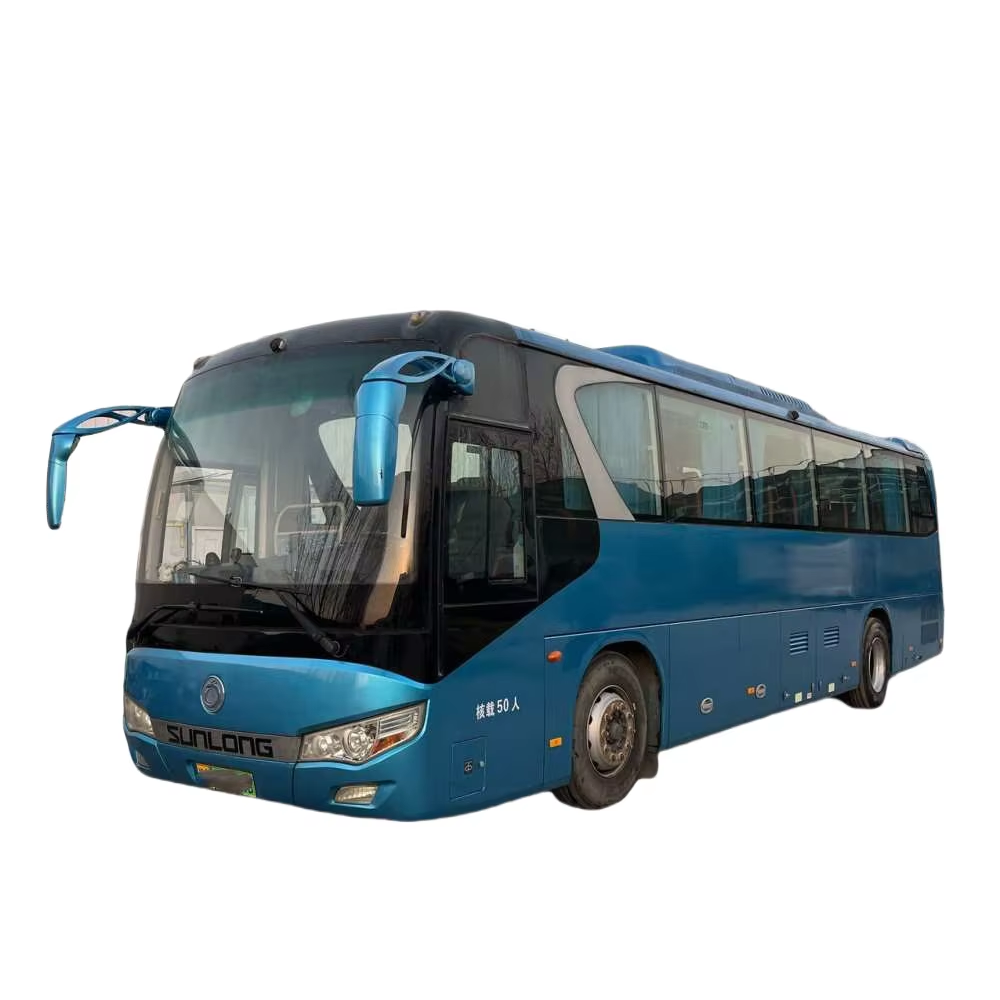 Universal Electric Engine Luxury coach Second Hand Bus Brand New 50 Seats Shenlong Large diesel Bus for Sale